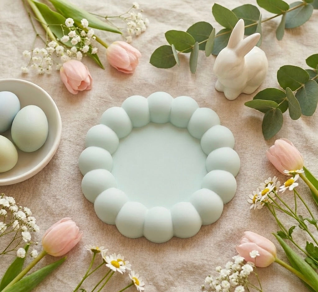 Cloud Candle Tray