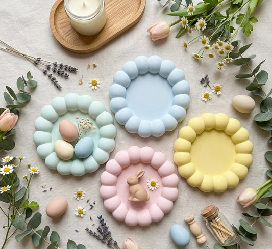 Cloud Candle Tray