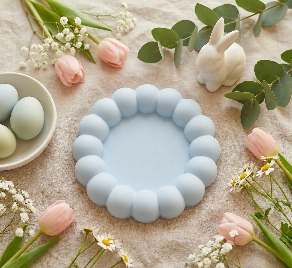Cloud Candle Tray