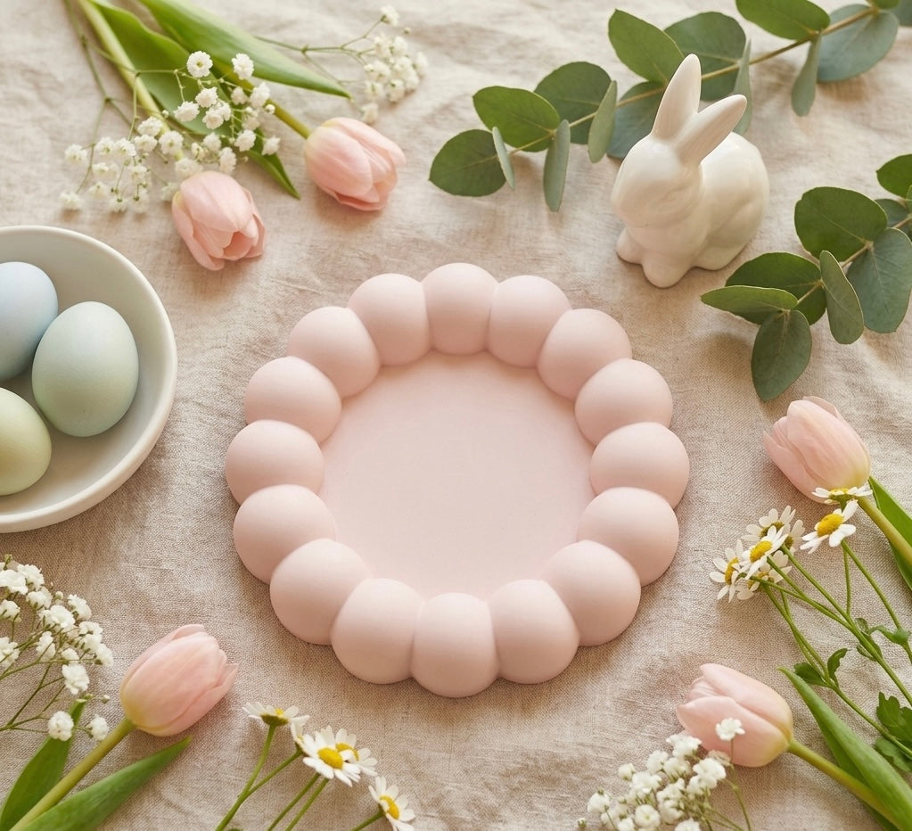 Cloud Candle Tray