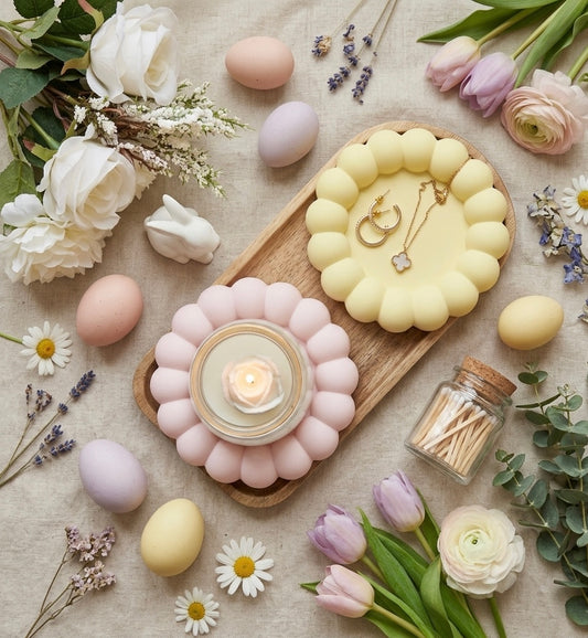 Cloud Candle Tray