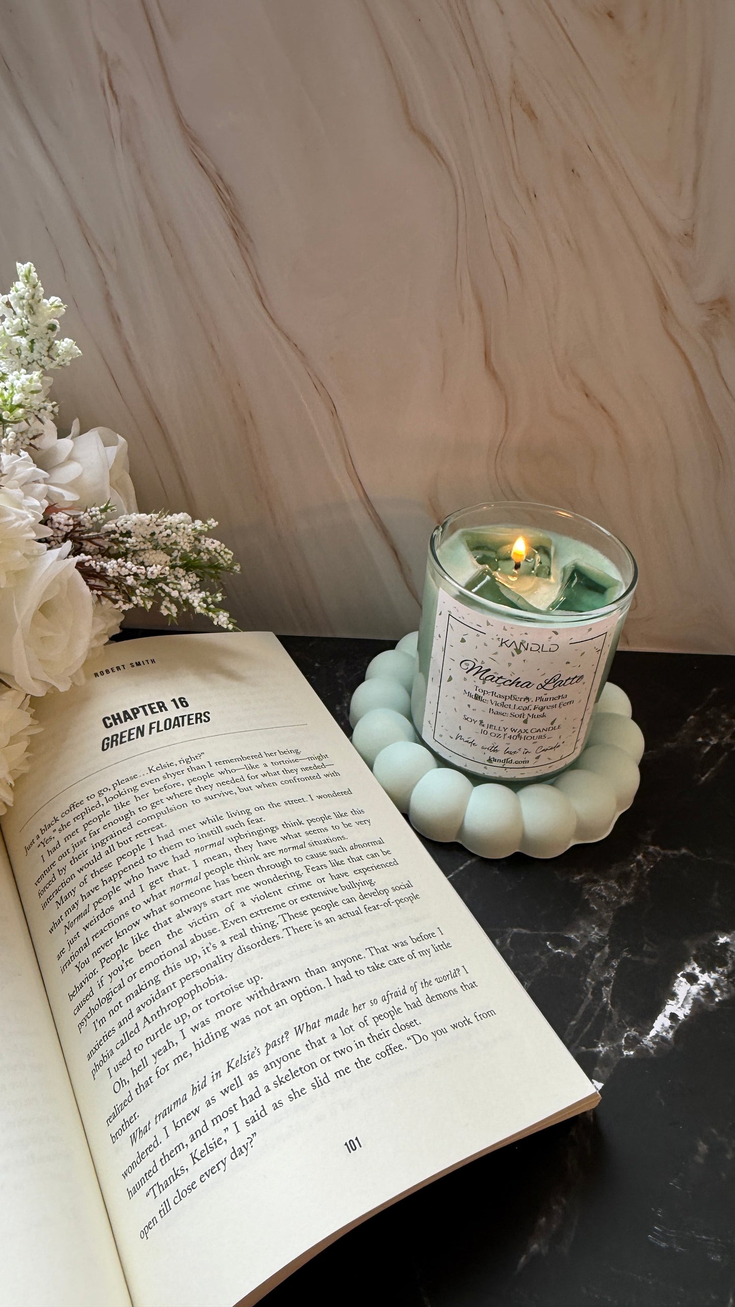 Cloud Candle Tray